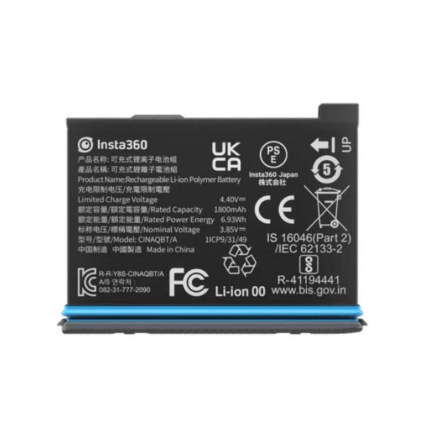 Insta 360 One X3 Lithium Battery
