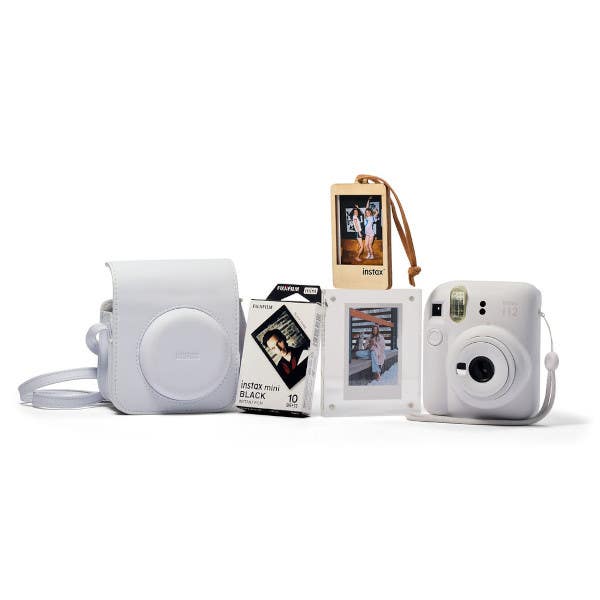 Fujifilm Instax Mini 12 Instant Photo Kit - White