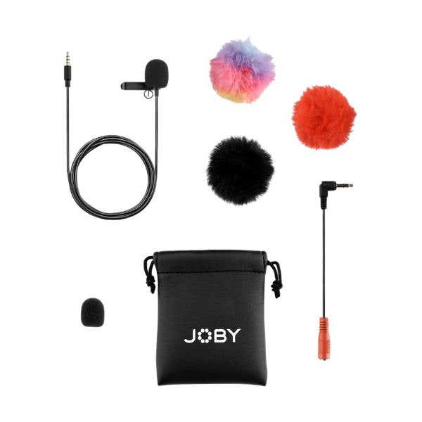 Joby Wavo Lav Microphone w/Windscreen (3.5mm TRS and TRRS)