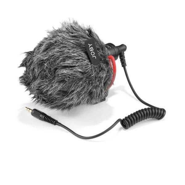 Joby Wavo Mobile Microphone w/Dead Cat (3.5mm TRS and TRRS)