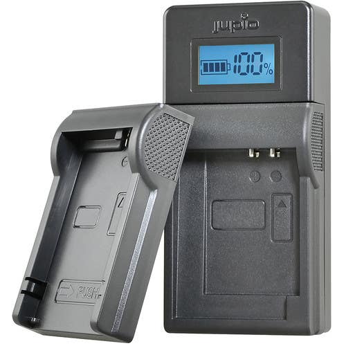Jupio USB Charger for Canon LPE6/8/10/12/17 Batteries