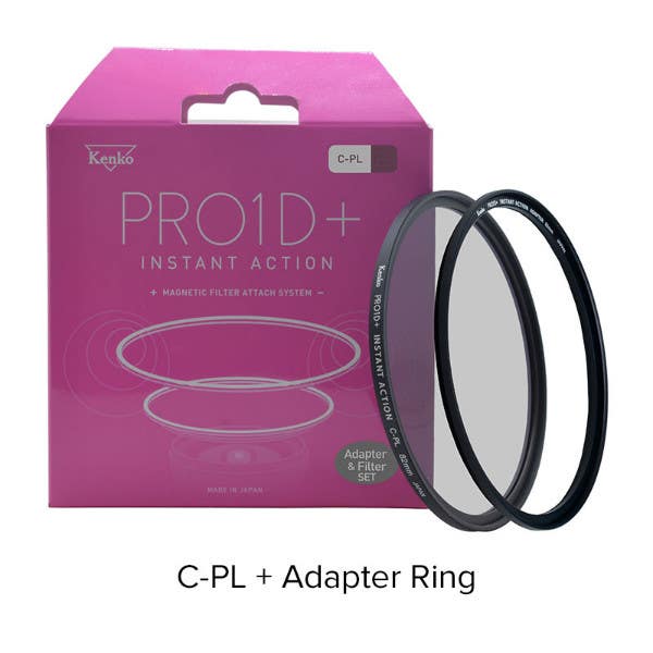 Kenko PRO1D+ Instant Action Circular Polarizer Magnetic Filter Set - 62mm