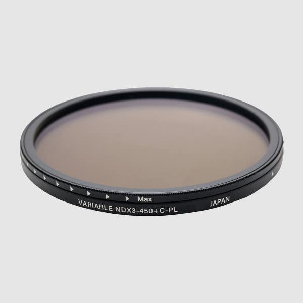 Kenko PRO1D+ Instant Action Variable ND X3-450 + C-PL Magnetic Filter Set - 55mm
