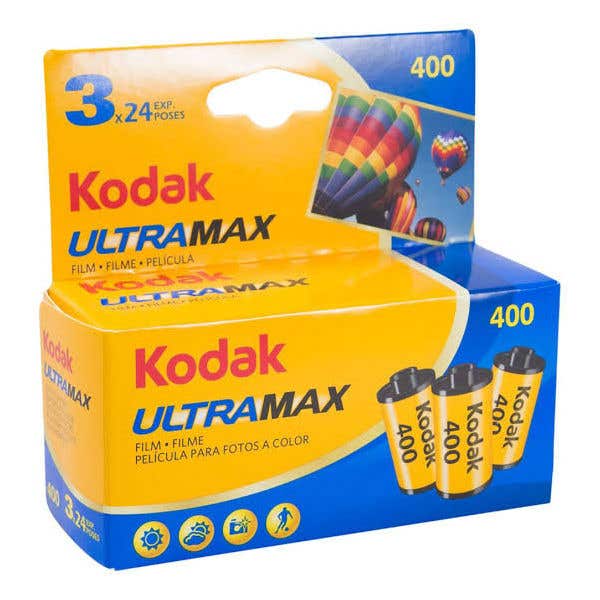 Kodak GC Ultramax 135 24exp 400 ISO - 3 pack