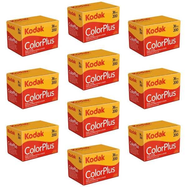 Kodak CP ColorPlus 135 36exp 200 ISO - 10 Pack