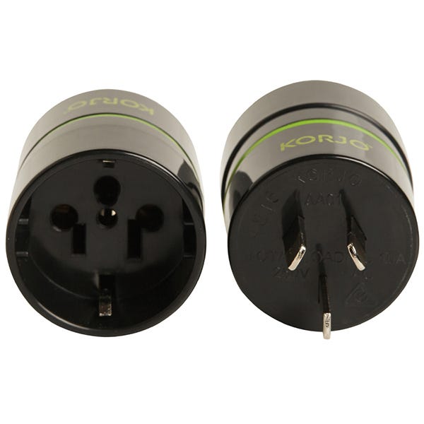 Korjo Adaptor For Australia - Europe & USA to Aus