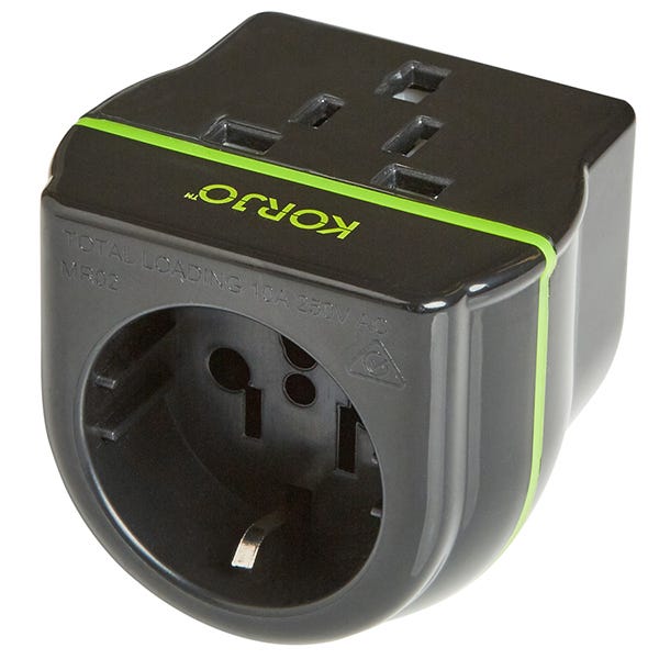 Korjo Adaptor Multi Reverse - Worldwide to Aus