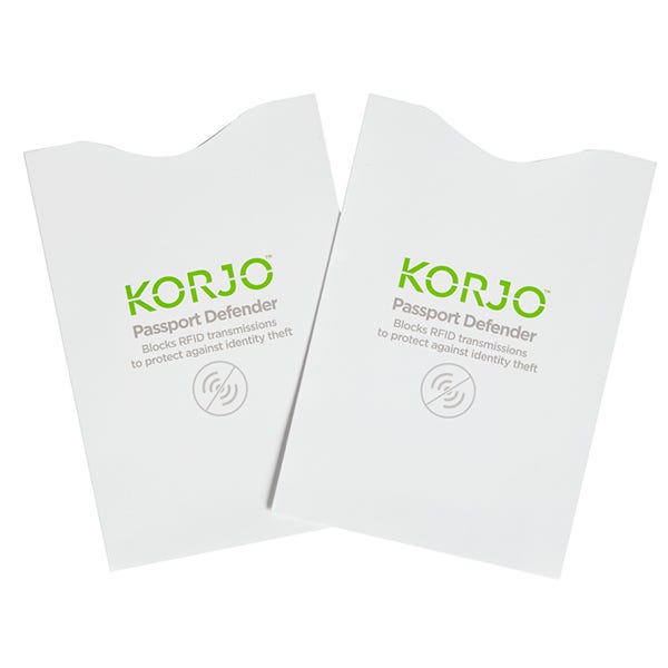 Korjo RFID Passport Defender -  2 Pack