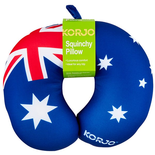 Korjo Squinchy Pillow -  Aus Flag