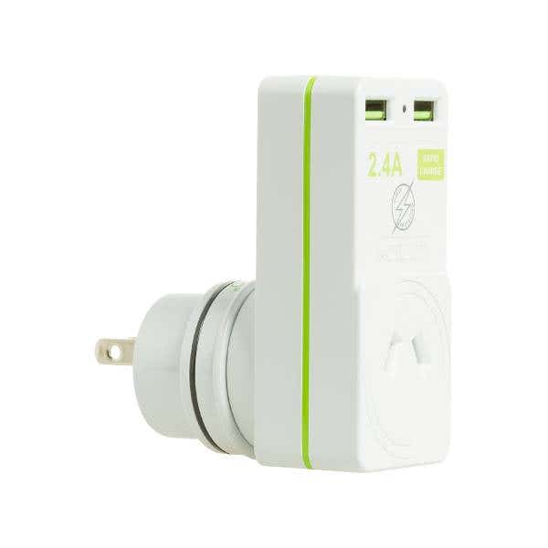 Korjo USB x2 & Power Adaptor - Australia/Japan