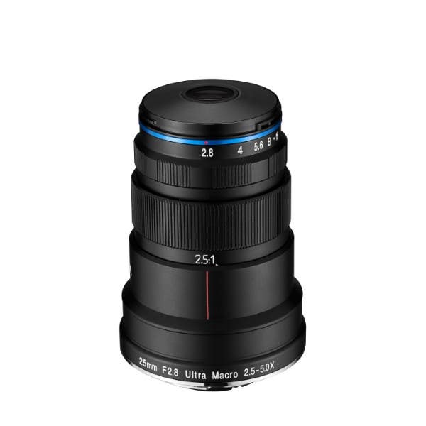 Laowa 25mm f/2.8 2.5-5X Ultra Macro Lens