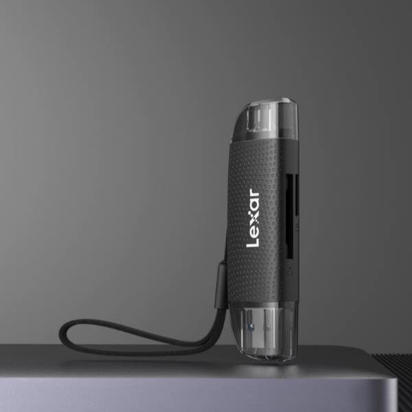 Lexar Dual Slot SD/Micro SD Card Reader USB 3.2 (USB-A & USB-C)