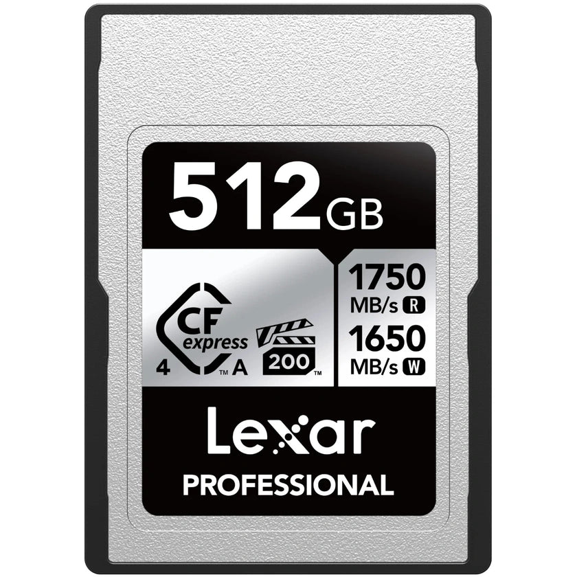 Lexar Pro 512GB CF Express Card - Type A 1750Mbs