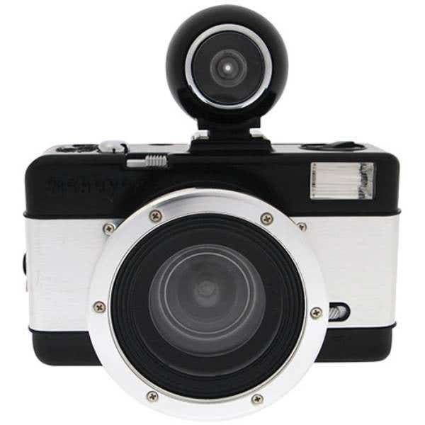 Lomo Fisheye No.2 35mm Camera - Black/Silver