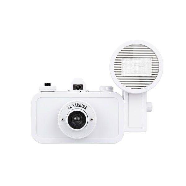 Lomo La Sardina DIY 35mm Film Camera & Flash