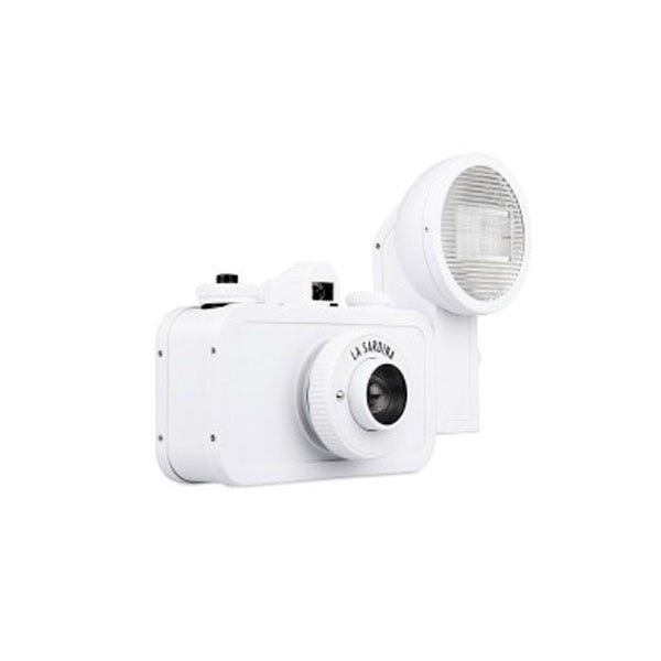 Lomo La Sardina DIY 35mm Film Camera & Flash