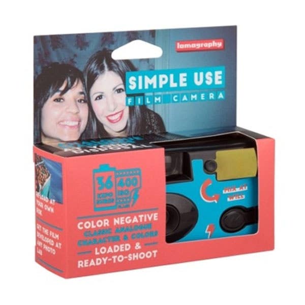 Lomography Simple Use Colour 35mm Camera w/Flash