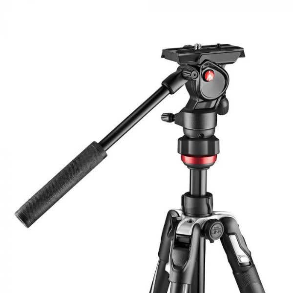 Manfrotto Befree Live Video Tripod - lever legs