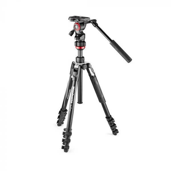 Manfrotto Befree Live Video Tripod - lever legs