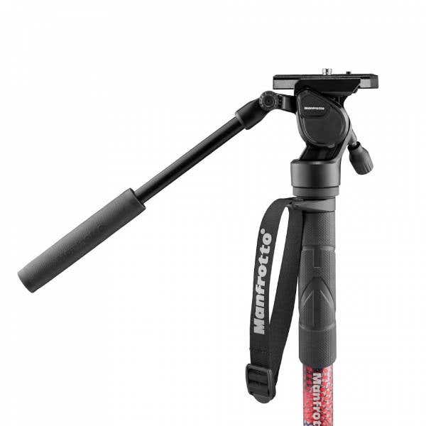 Manfrotto MVM Element II Video Monopod w/Feet & Video Head