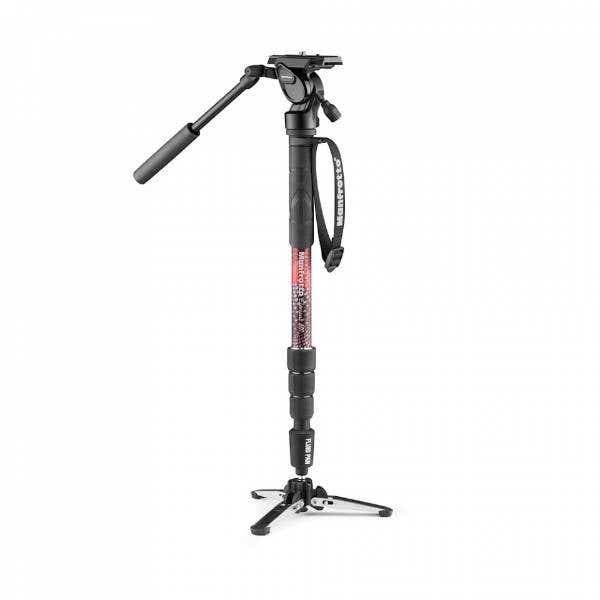 Manfrotto MVM Element II Video Monopod w/Feet & Video Head