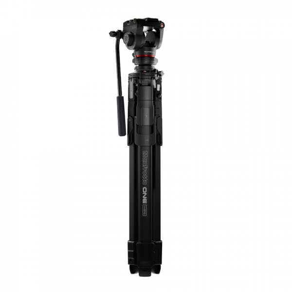 Manfrotto ONE Hybrid Tripod Kit with 500X Video Head - Aluminium