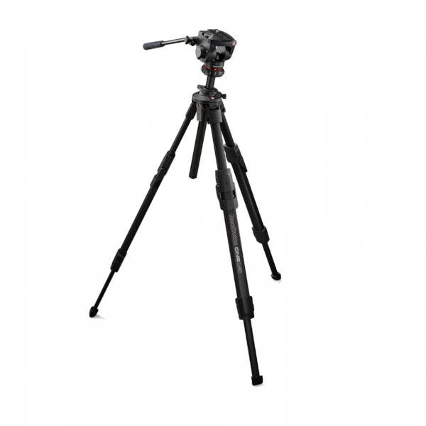 Manfrotto ONE Hybrid Tripod Kit with 500X Video Head - Aluminium