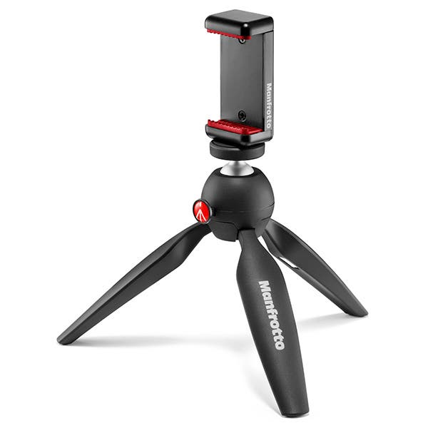 Manfrotto Pixi Mini w/Clamp SmartPhone Tripod