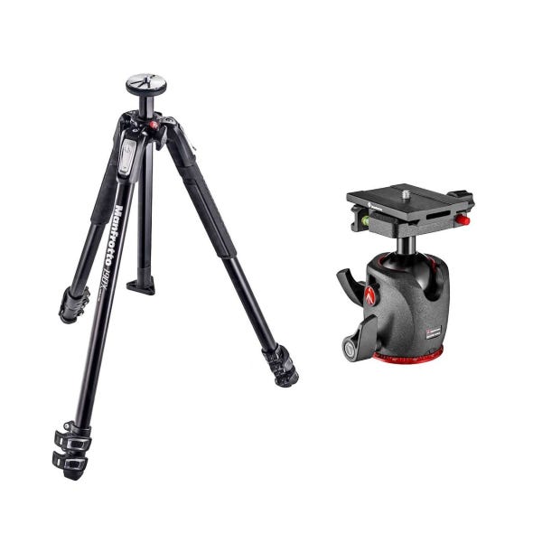 Manfrotto MT190X3  Tripod + XPRO Q6 Ball Head