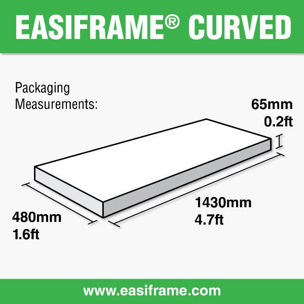 Easiframe Curved Background Frame only