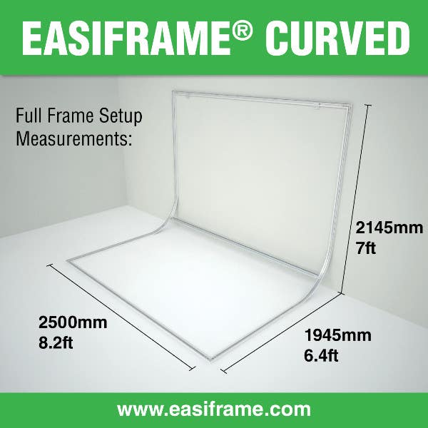 Easiframe Curved Background Frame only