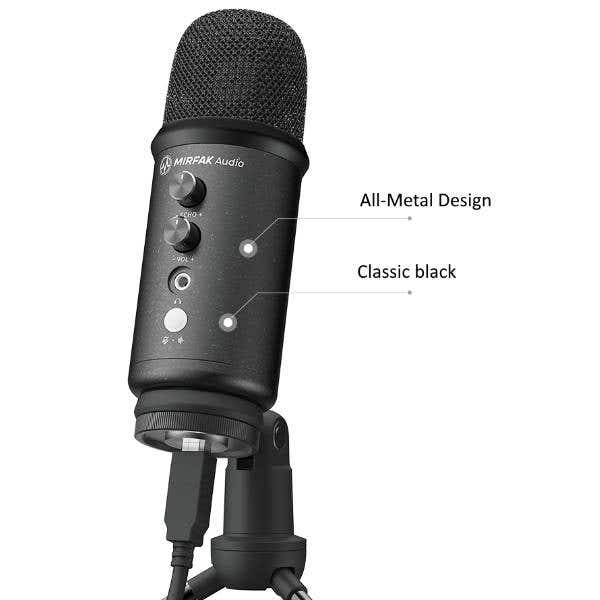 Mirfak TU1 USB Desktop Microphone Kit