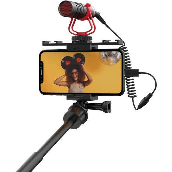 Mirfak Vlog Starter Kit - Including Tripod/Ext Pole/Mic/Deadcat