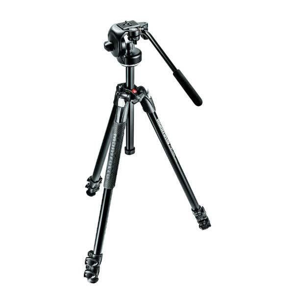 Manfrotto MK290XT + 128RC Video Head Tripod