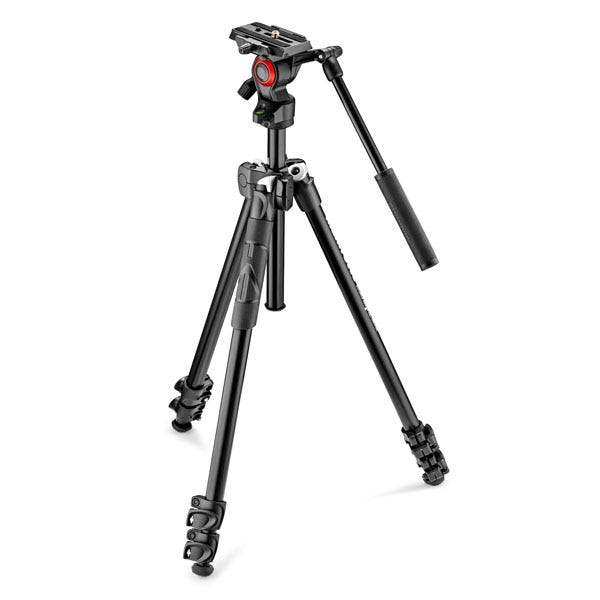 Manfrotto MK290LTA3 Video Tripod with Fluid Head