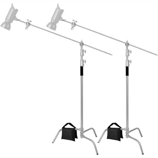 MSKIRA CStand 330cm with Boom Arm , Grip Head & Sand Bag 2x