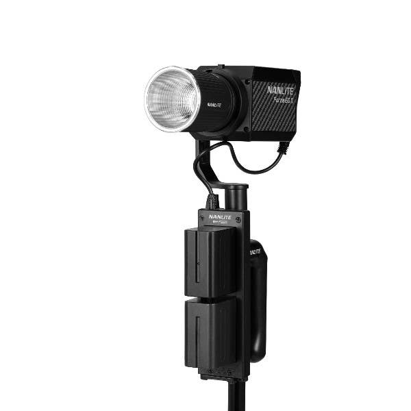 Nanlite Forza 60II 5600K LED light w/Bowens Adaptor & Handle