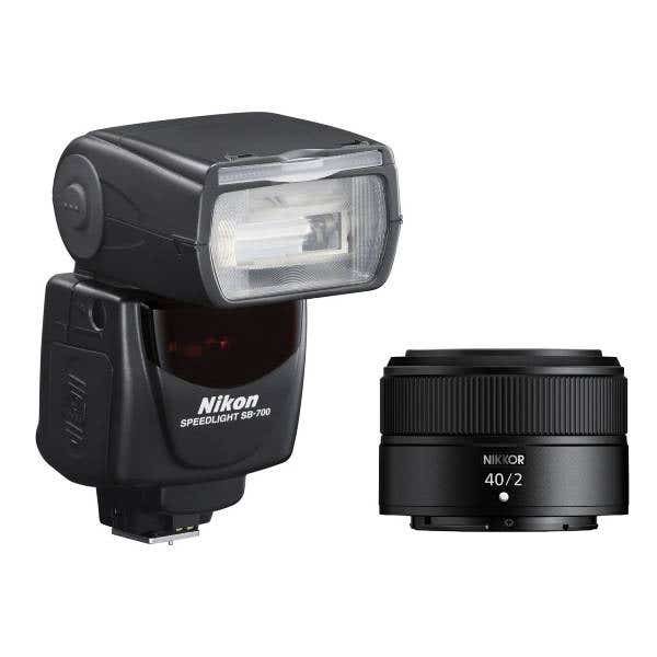 Nikon SB700 Flash & Z 40mm F2 Lens Portrait Kit
