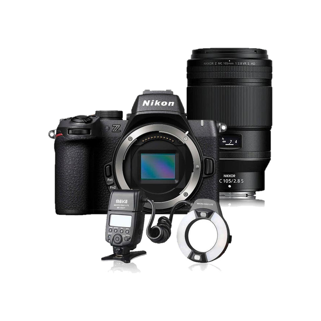 Nikon Z50II + Z 105mm F2.8 Macro & Meike MK-14EXT Ring Flash Kit
