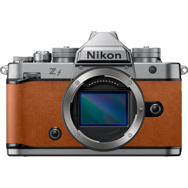 Nikon Zf Body - Silver/Cognac Brown