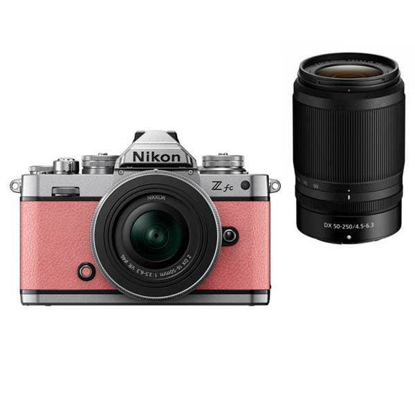 Nikon Z fc + 16-50mm & 50-250mm VR Twin Kit - Pink