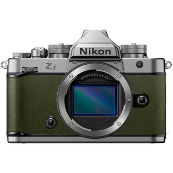 Nikon Zf Body - Silver/Moss Green