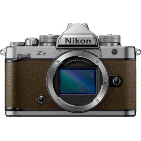 Nikon Zf Body - Silver/Sepia Brown