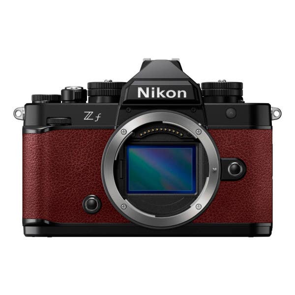 Nikon Zf + 40mm Kit - Black/Bordeaux Red