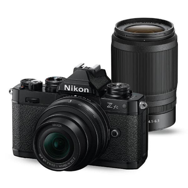 Nikon Z fc + 16-50mm & 50-250mm VR Twin Kit - Black Edition