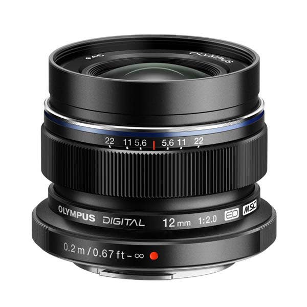 Olympus 12mm f2 Lens - Black