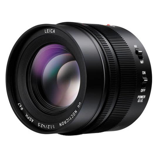Panasonic Lumix 42.5mm f1.2 Leica Nocticron Power OIS Lens