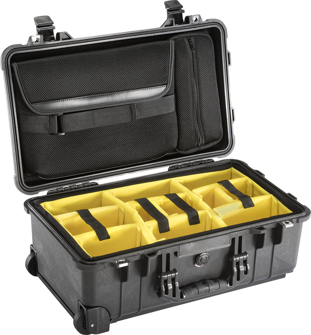 Pelican 1510SC Protector Studio Case with Padded dividers