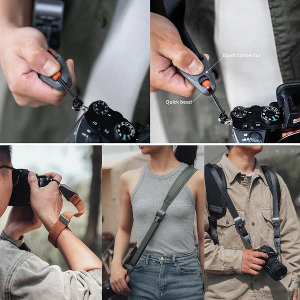 PgyTech Camera Shoulder Strap - Grey