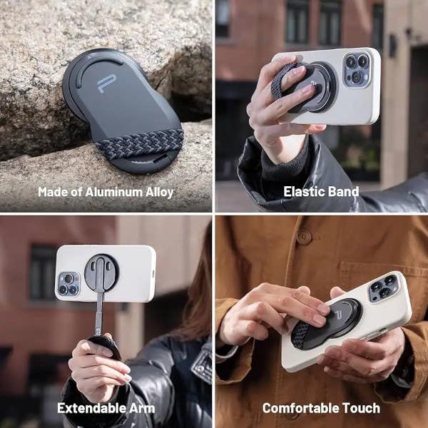 PGYTECH MagFlex Phone Stand Black